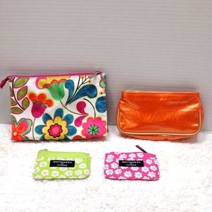 Clinique Cosmetic Makeup and Marimekko Wallet Lot of 4